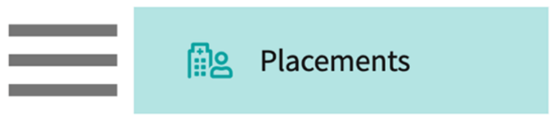 A blue and black sign with a person in the middle

Description automatically generated